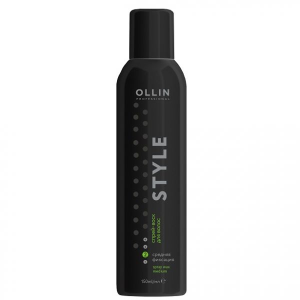Style OLLIN Medium Hold Hair Spray Wax 150 ml